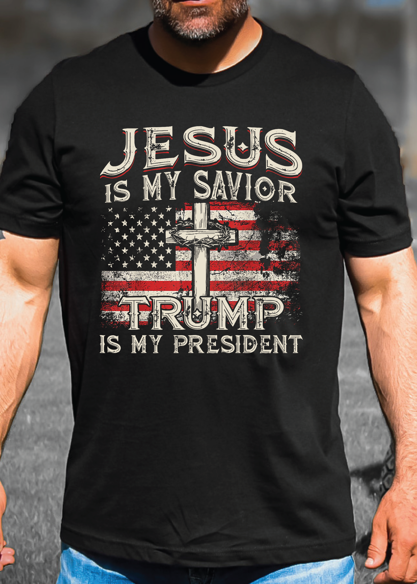 Jesus and Trump Tee