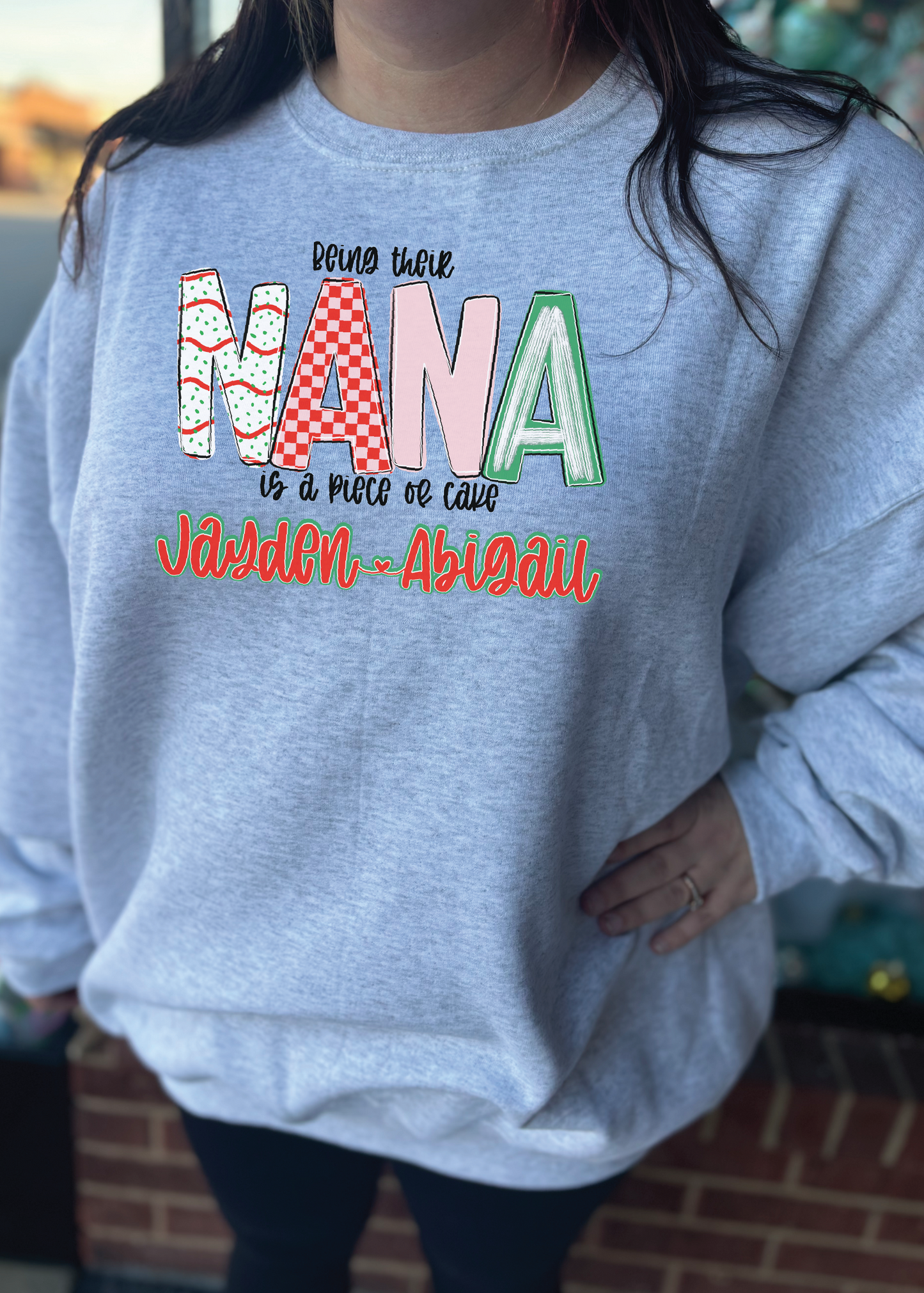 Piece of Cake Namedrop sweatshirt