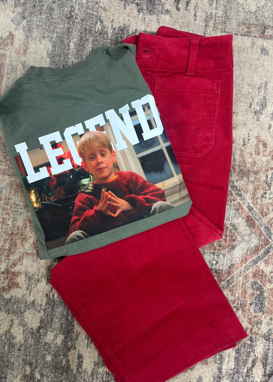 Hog Tied Home Alone Legend Comfort Color Tee