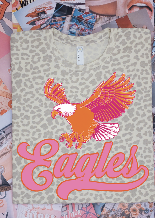 Leopard Preppy Mascot Tee