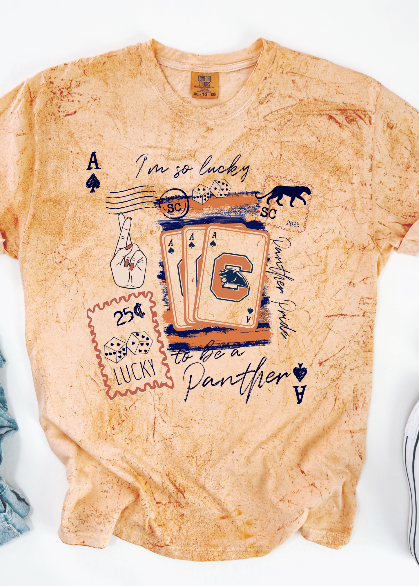 Chapman So Lucky Colorblast tee