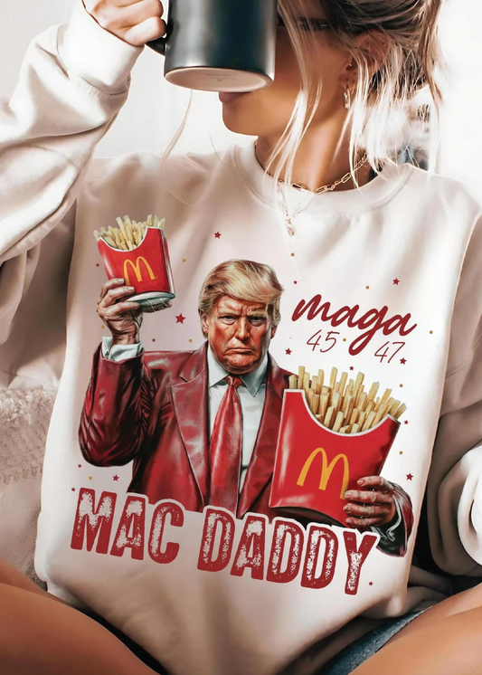 Mac Daddy Trump  Crewneck