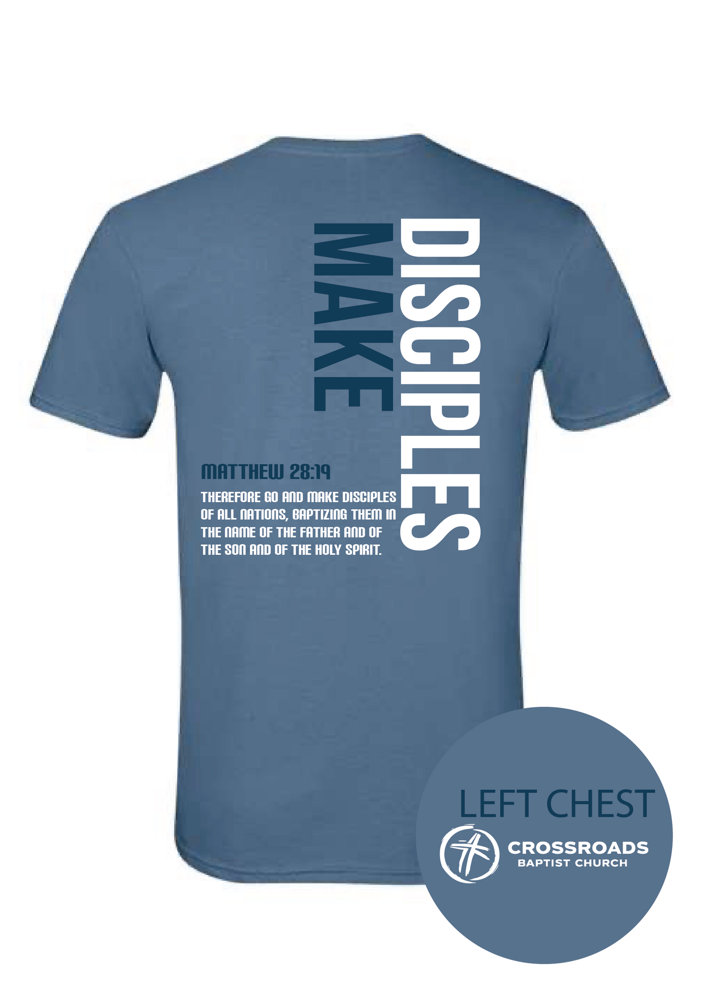Make Disciples Crossroads Graphic Tee