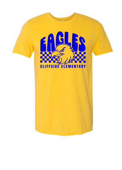 Modern Retro Cliffside Graphic Tee