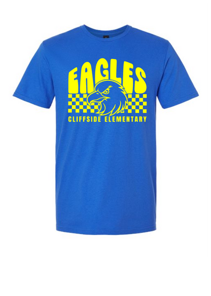 Modern Retro Cliffside Graphic Tee