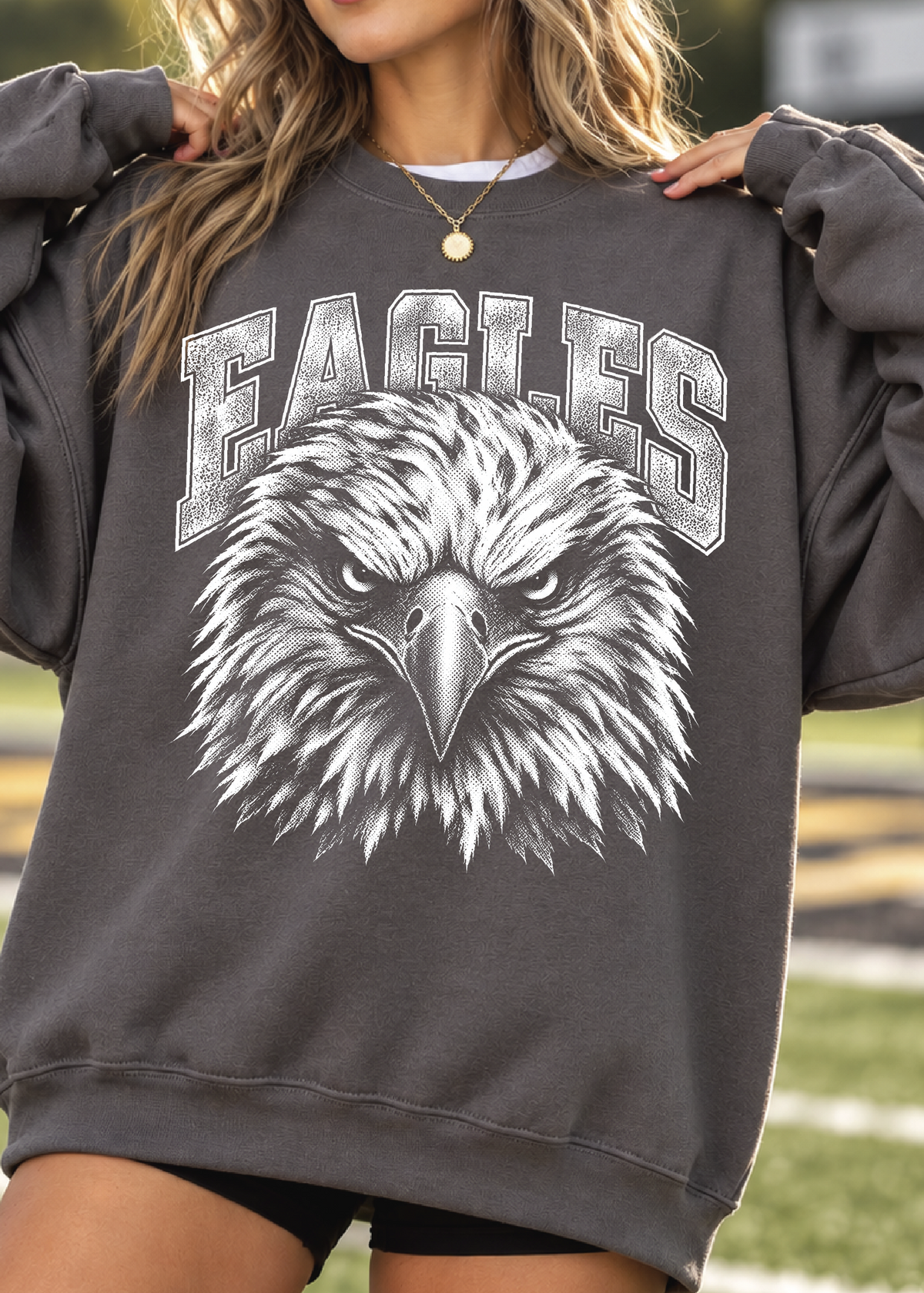 Halftone Mascot Sweatshirt