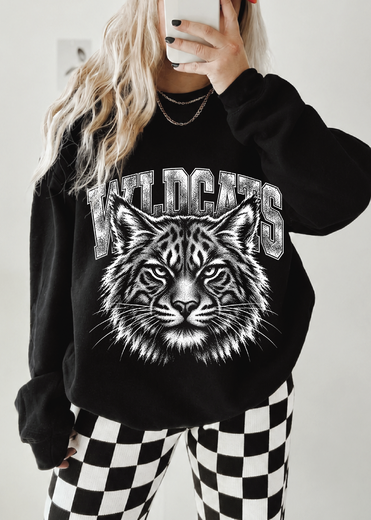 Halftone Mascot Sweatshirt