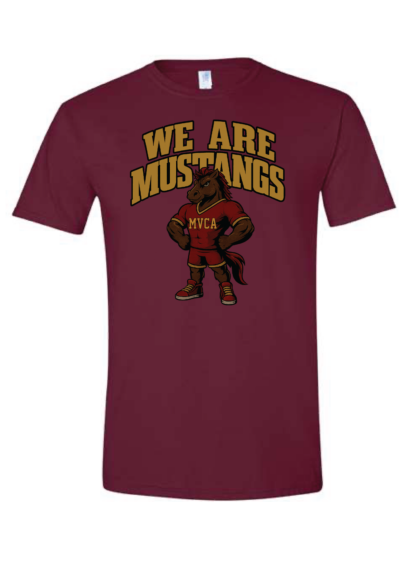 MVCA We are Mustangs Graphic Tee