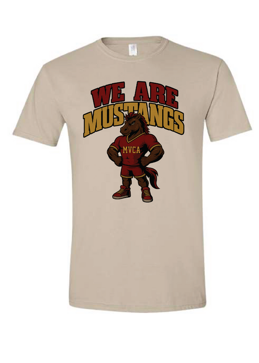 MVCA We are Mustangs Graphic Tee