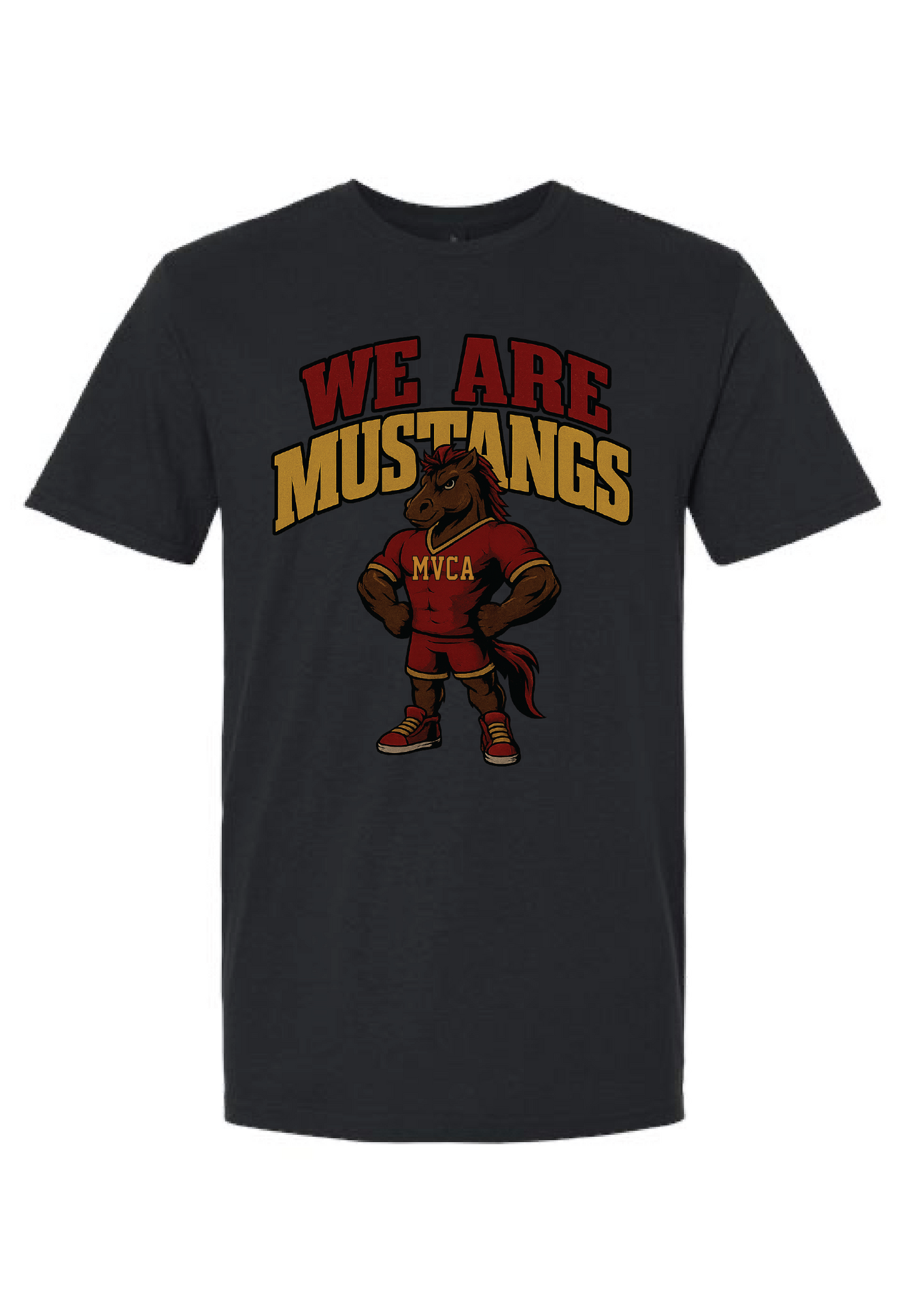 MVCA We are Mustangs Graphic Tee