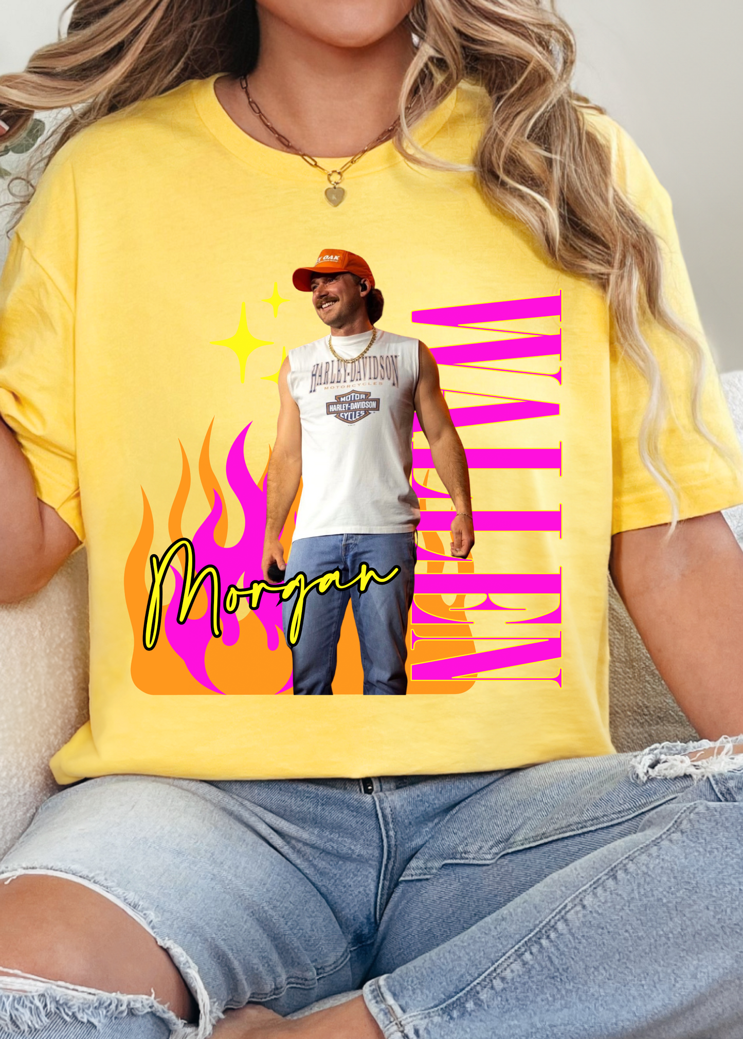 Morgan Flames Mystery Tee