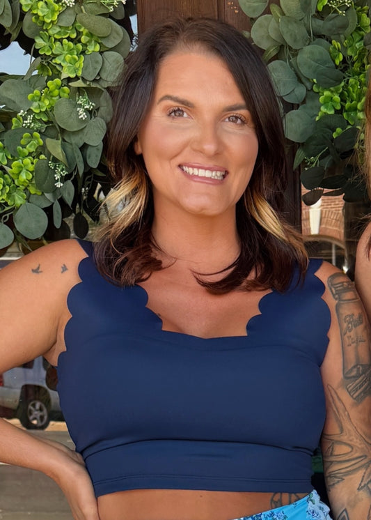 The Sweet Scalloped Bralette