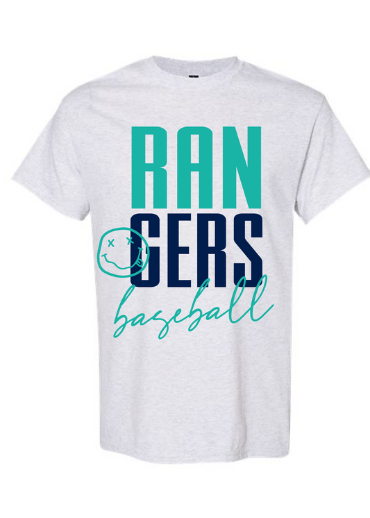 Rangers Smiley Graphic Tee