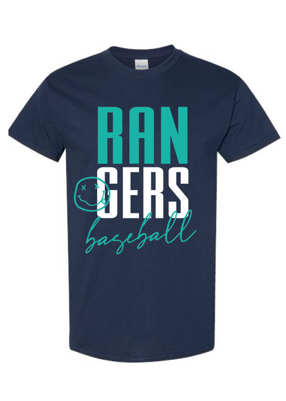 Rangers Smiley Graphic Tee