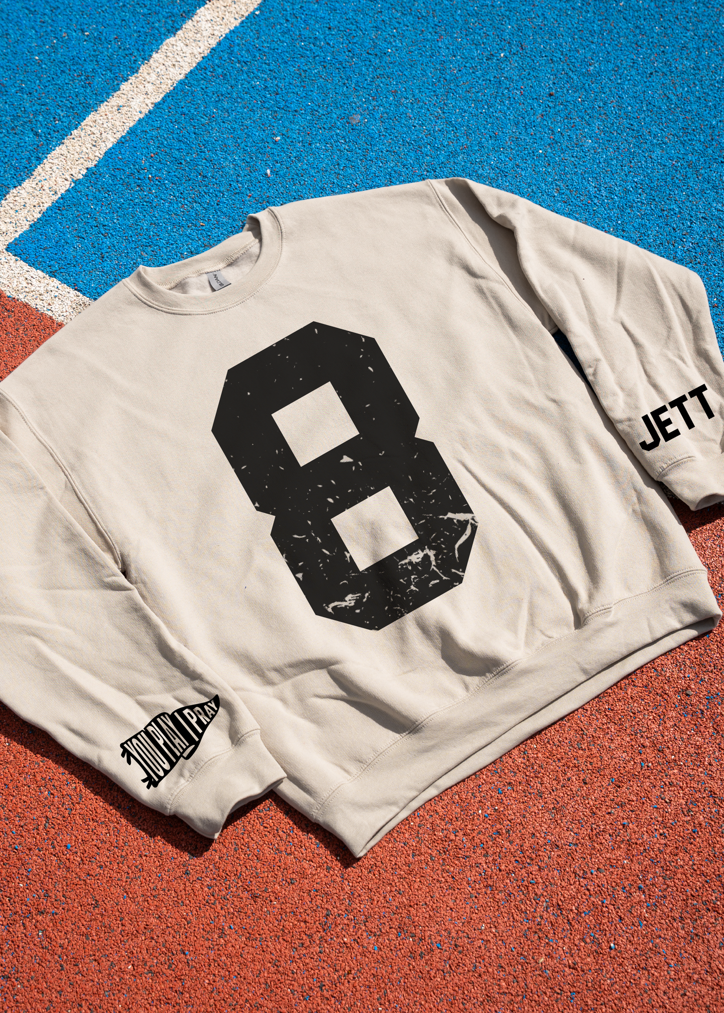 Sports Number Custom Sweatshirt