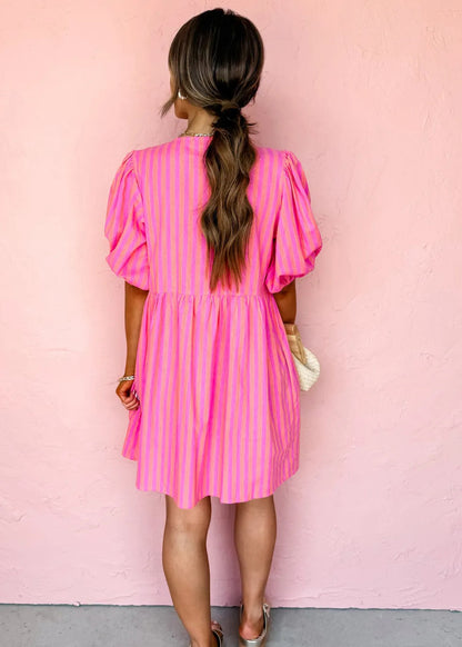 Pretty In Pink Mini Dress