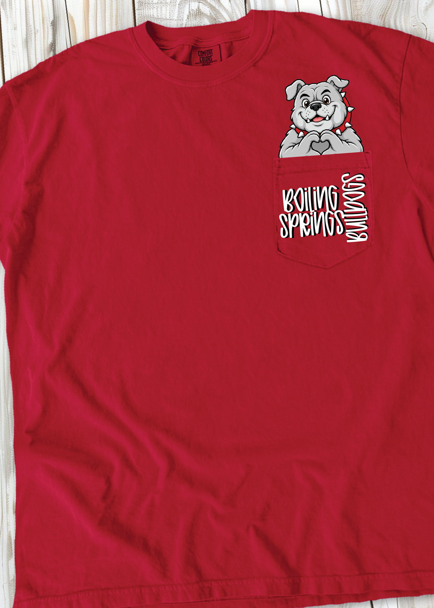 Pocket Full of Spirit Comfort Color Tee