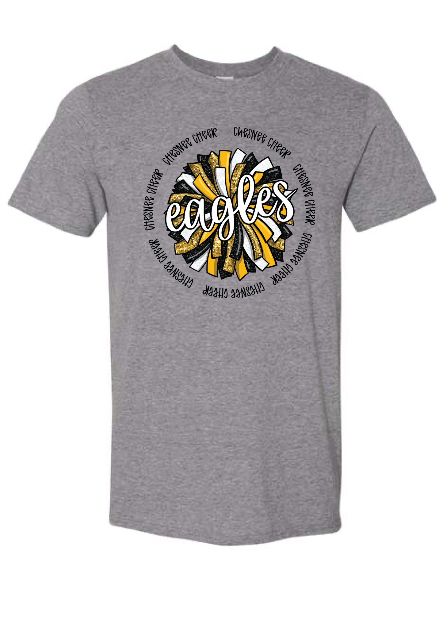 Eagles Spirit Pom Tee