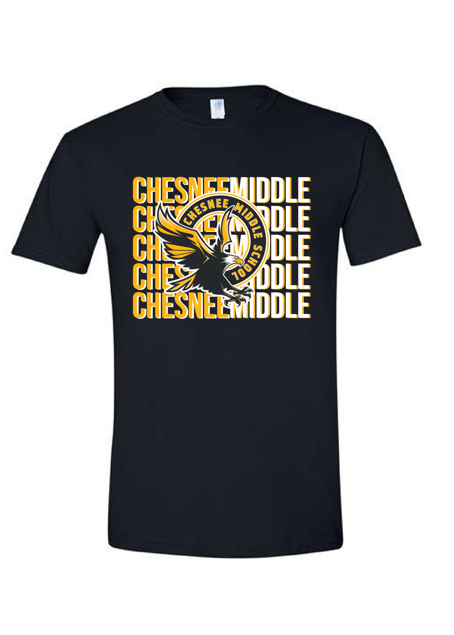 CMS STACKED GRAPHIC TEE