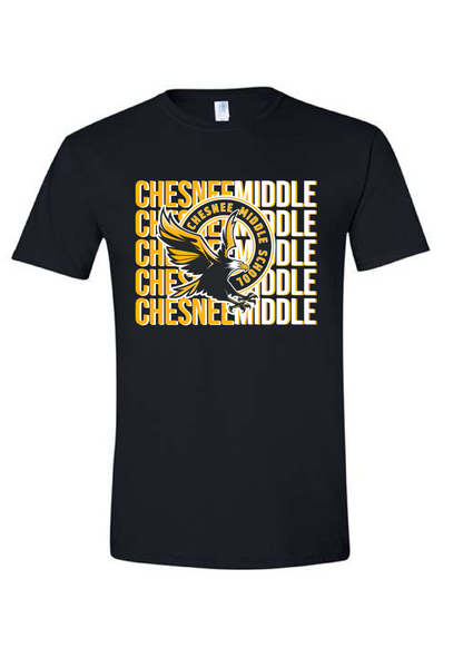 CMS STACKED GRAPHIC TEE