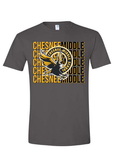 CMS STACKED GRAPHIC TEE