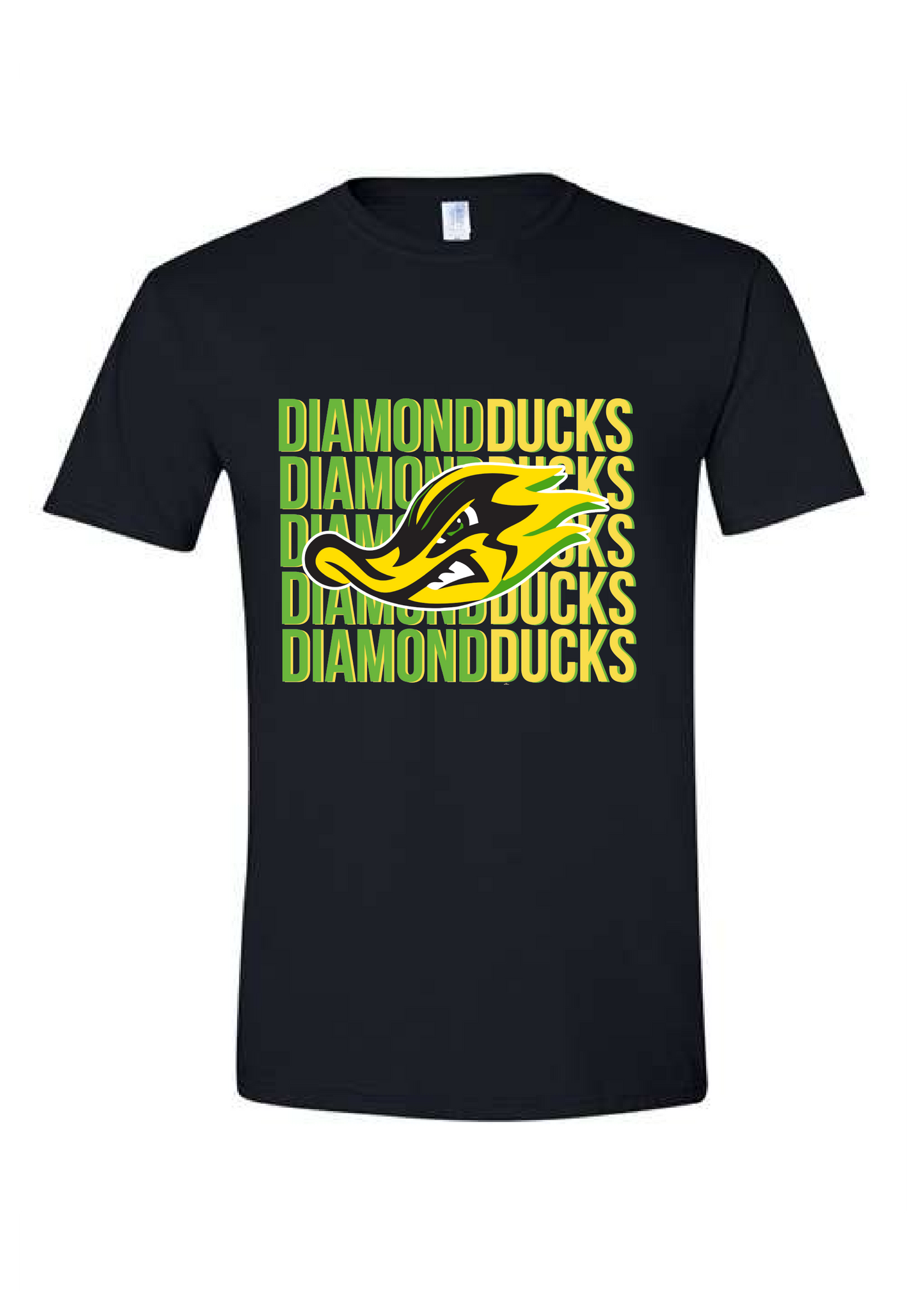 Stacked Diamond Ducks Graphic Tee
