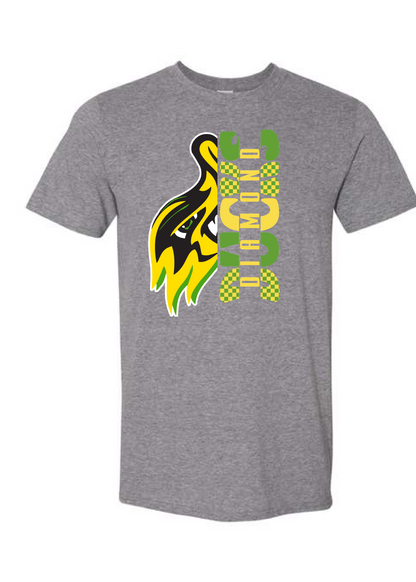 Sideways Diamond Duck Graphic Tee