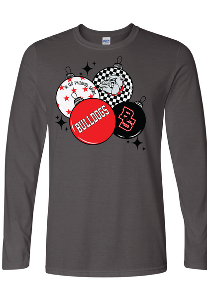 Team Spirit Christmas Ornament Long Sleeves