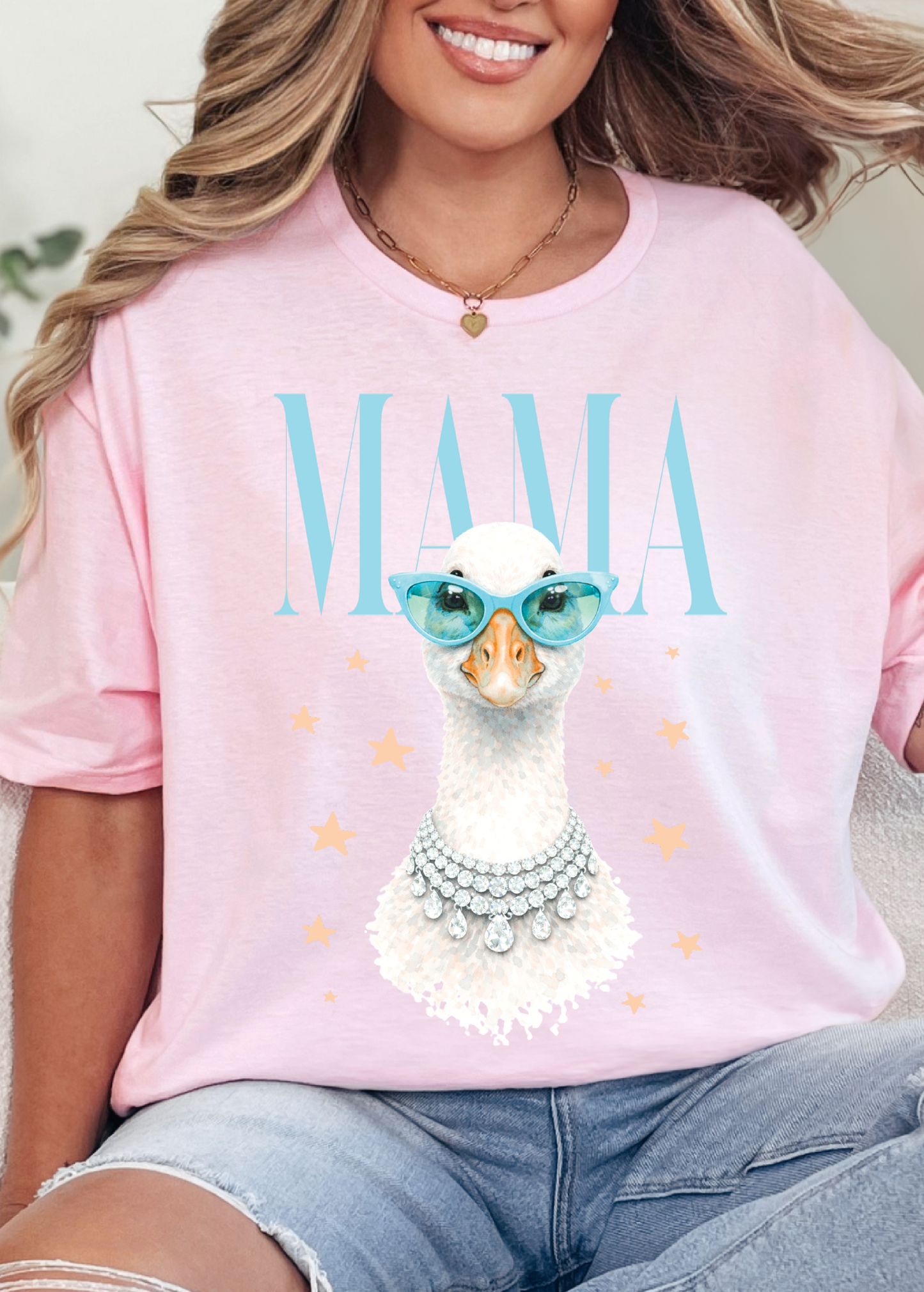 Oversized Mama Goose Tee