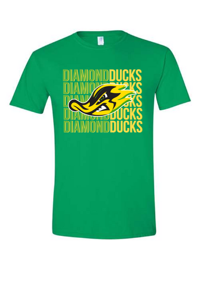 Stacked Diamond Ducks Graphic Tee