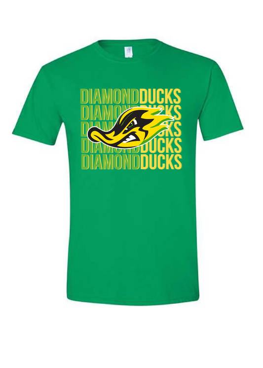 Stacked Diamond Ducks Graphic Tee