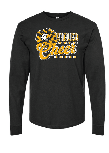 Eagles Retro Cheer Long Sleeve Tee