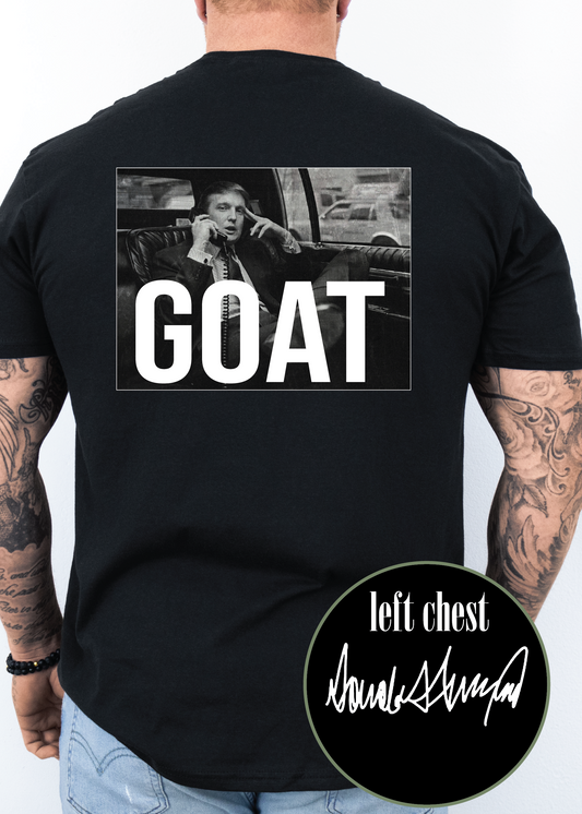 Trump Goat Graphic Tee