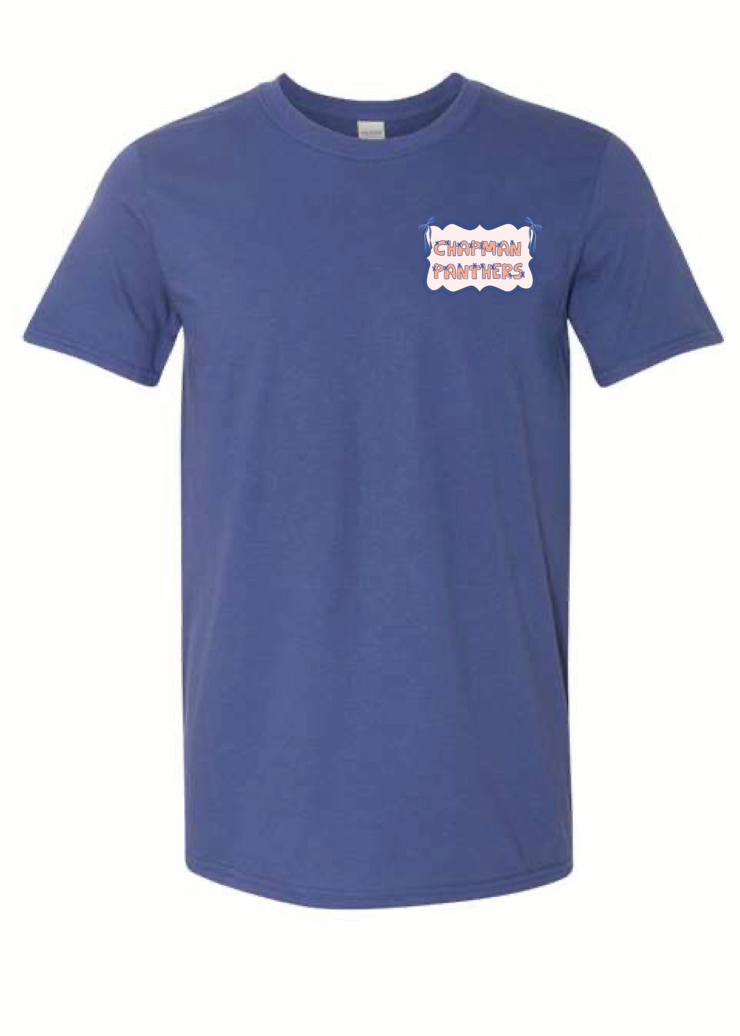 Chapman Panthers Coquette + Stripes Graphic Tee