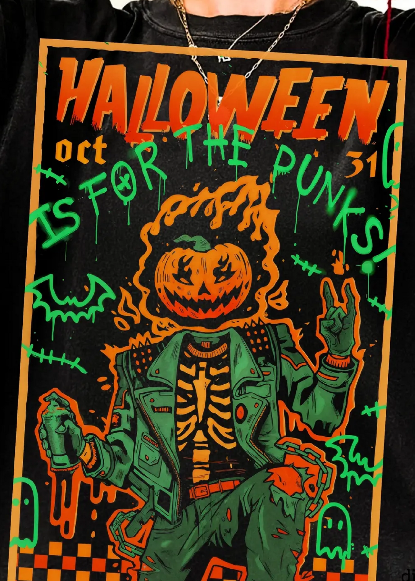 Pumpkin Head Graphic Tee