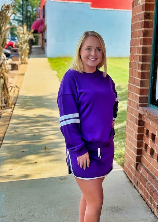 Varsity Detail Skort