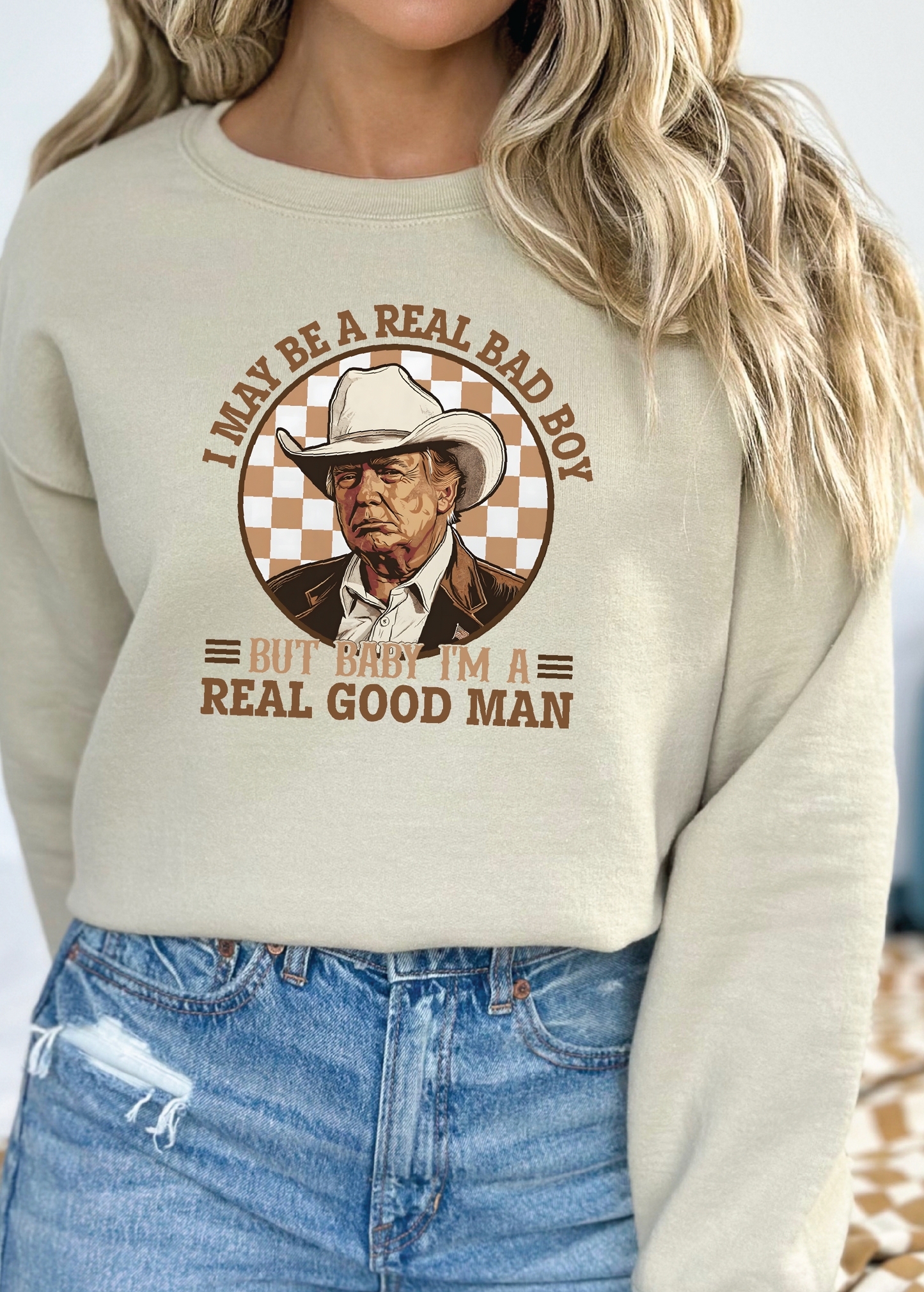 Real Bad Boy Trump Crewneck