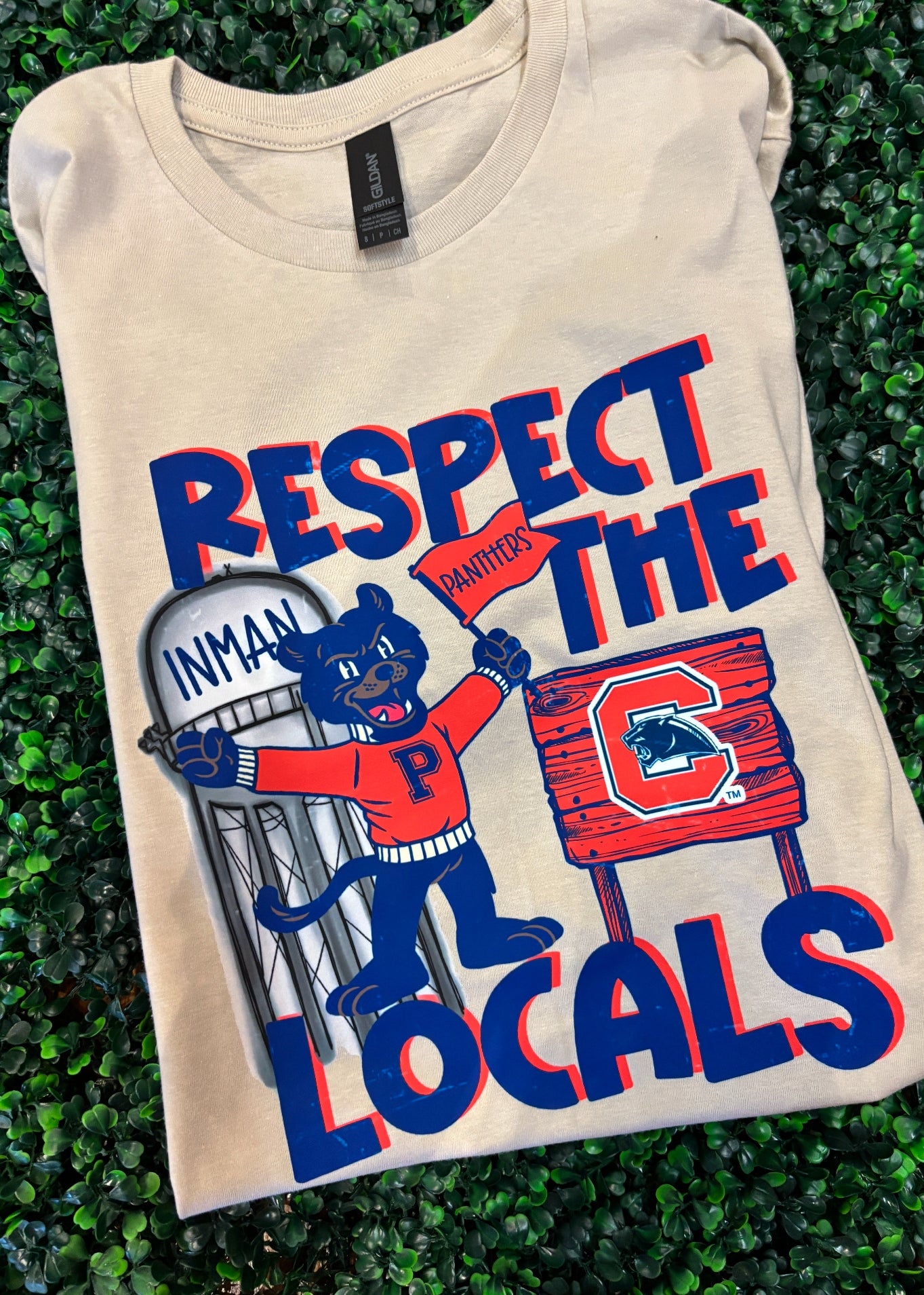 Respect the Locals Chapman Panthers Tee