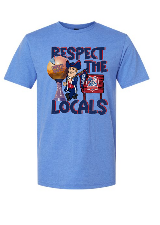 Respect The Locals Graphic Tee
