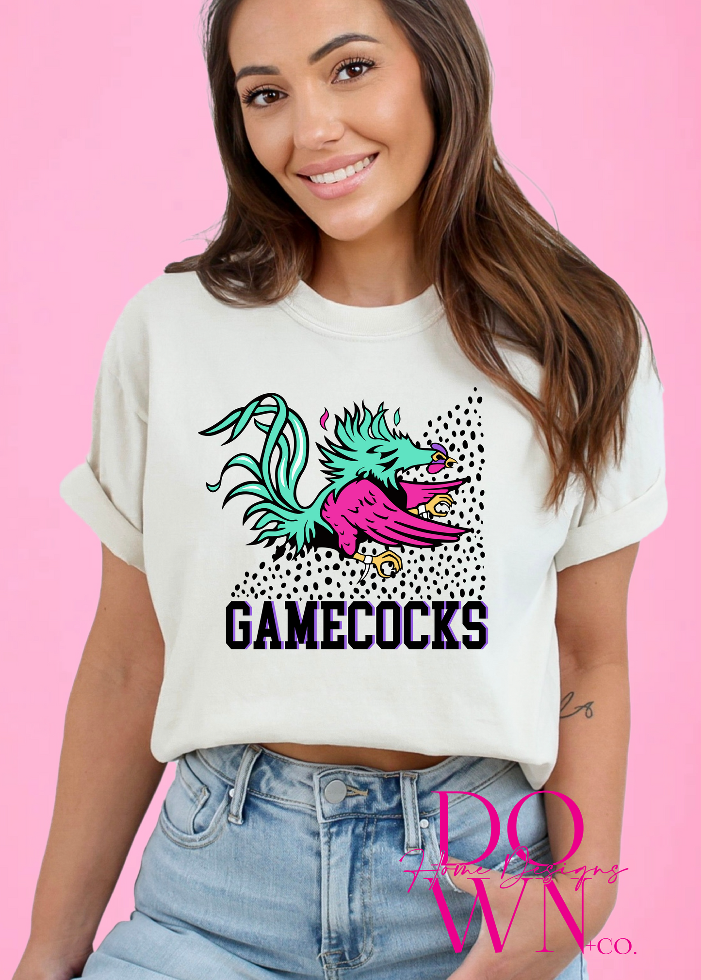 Retro Mascot Cocks Tee