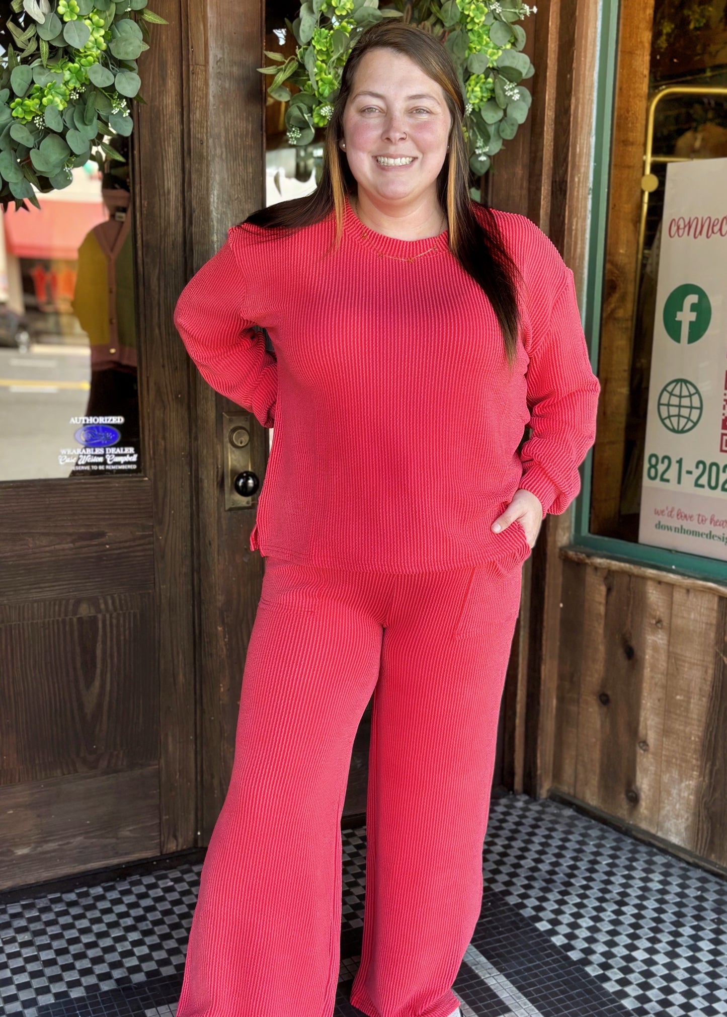 Living Easy Ribbed Set