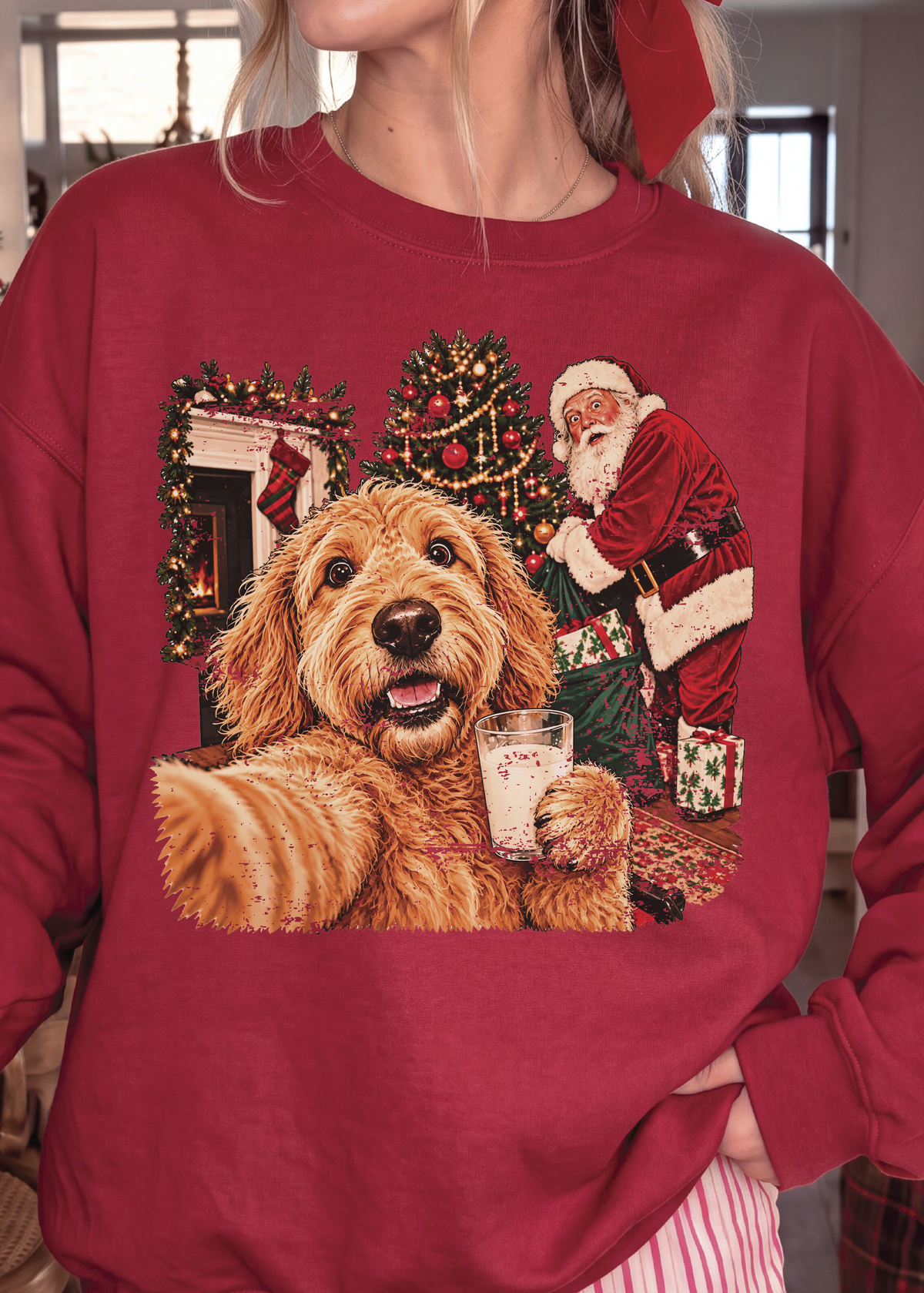 Santa, I can Explain Custom Sweatshirt