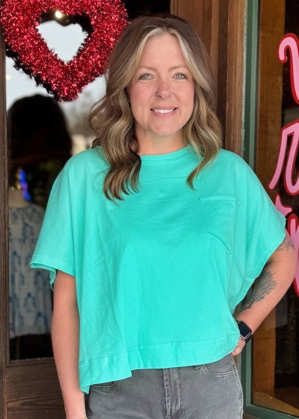 Easy Edge Exposed Seam Top