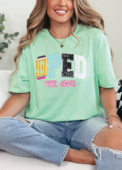Custom Retro School Occupation Tee