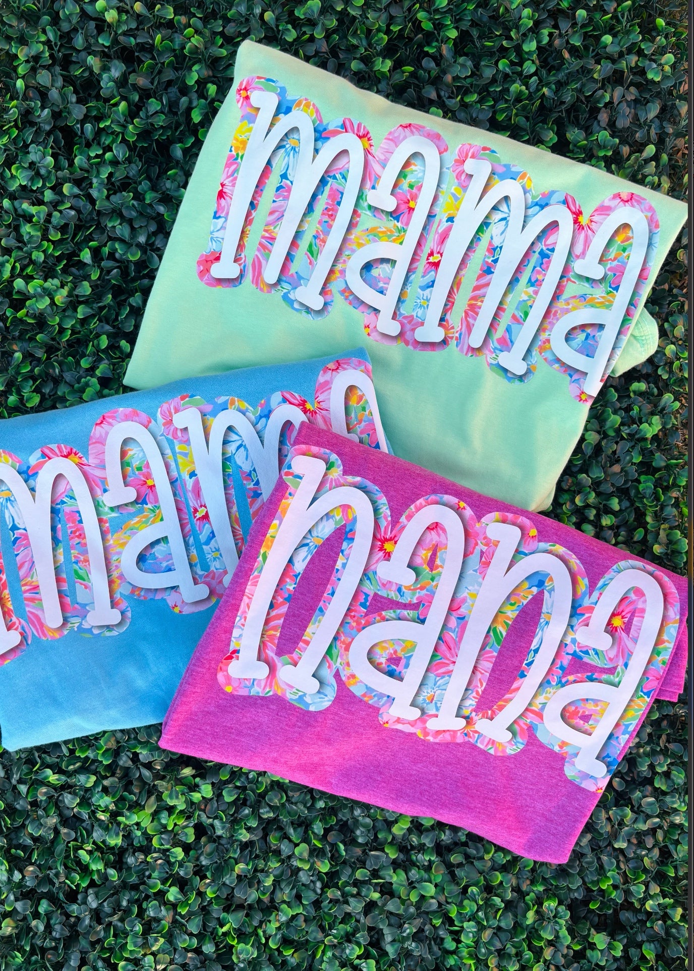 Spring Vibes Custom Name Tee