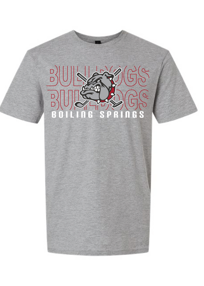 Boiling Springs Stacked Retro Graphic