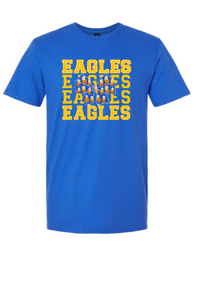 Stacked Eagles Graphic Tee
