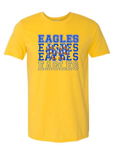 Stacked Eagles Graphic Tee