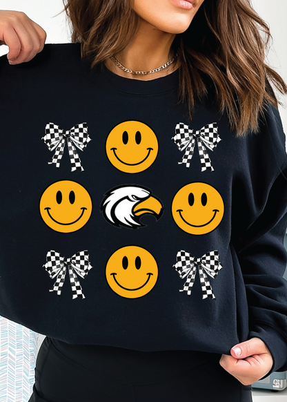 Chesnee Bows & Faces Crewneck