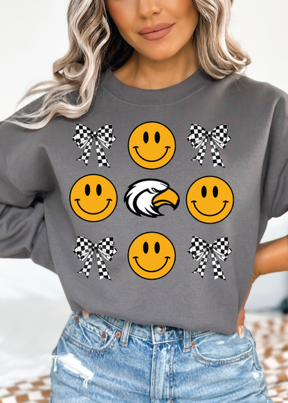 Chesnee Bows & Faces Crewneck